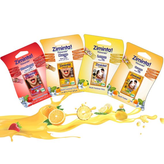 Fruit Flavour – Strawberry | Mango | Lemon | Orange